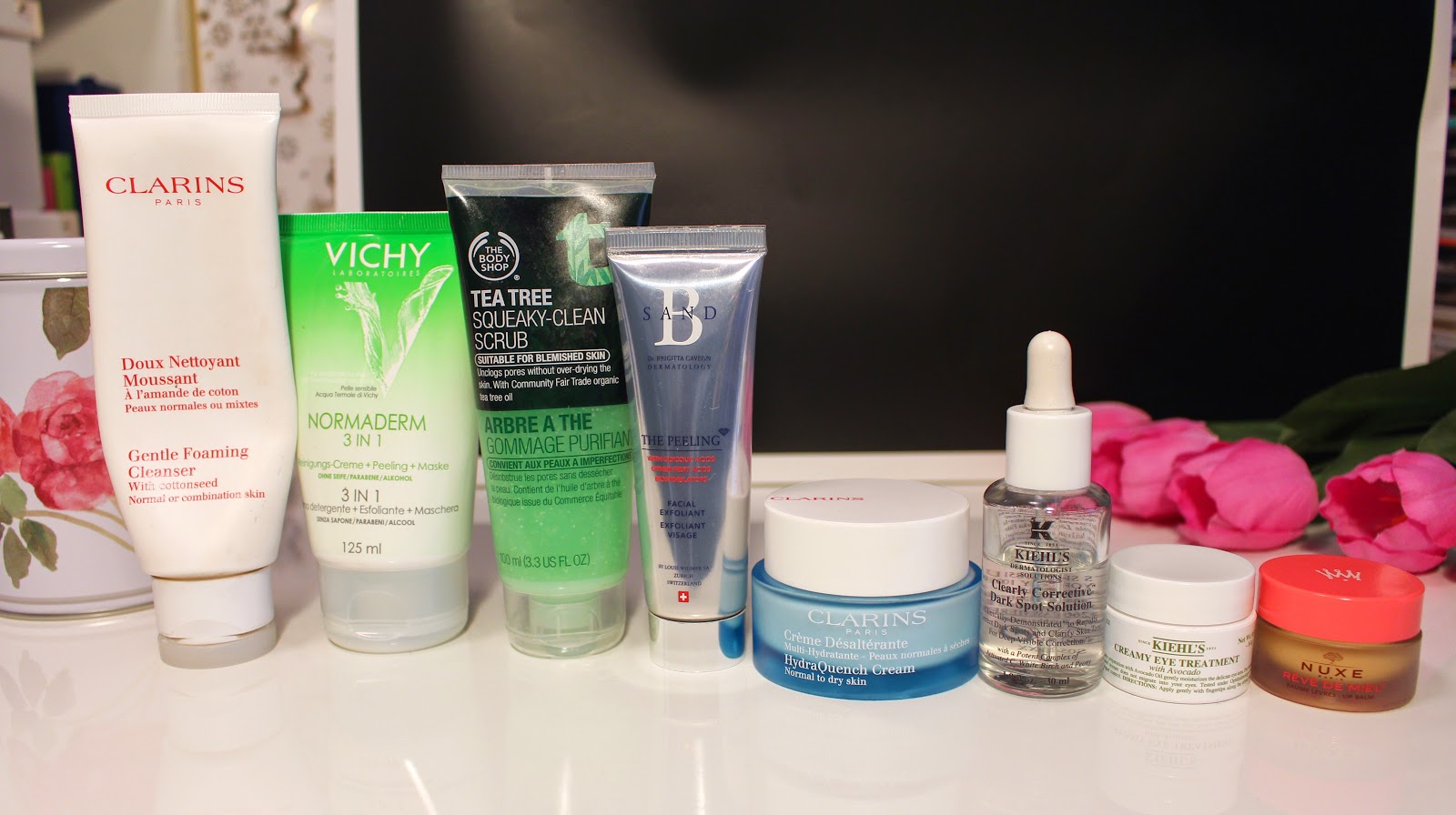 clarins skincare routine