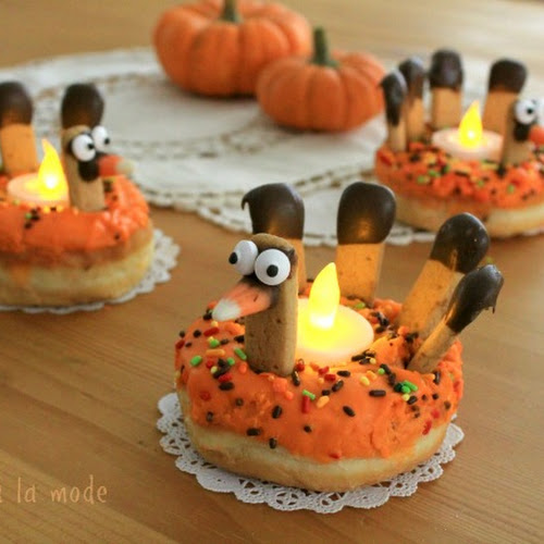 Thanksgiving Turkey Cheese Ball Crafts A La Mode