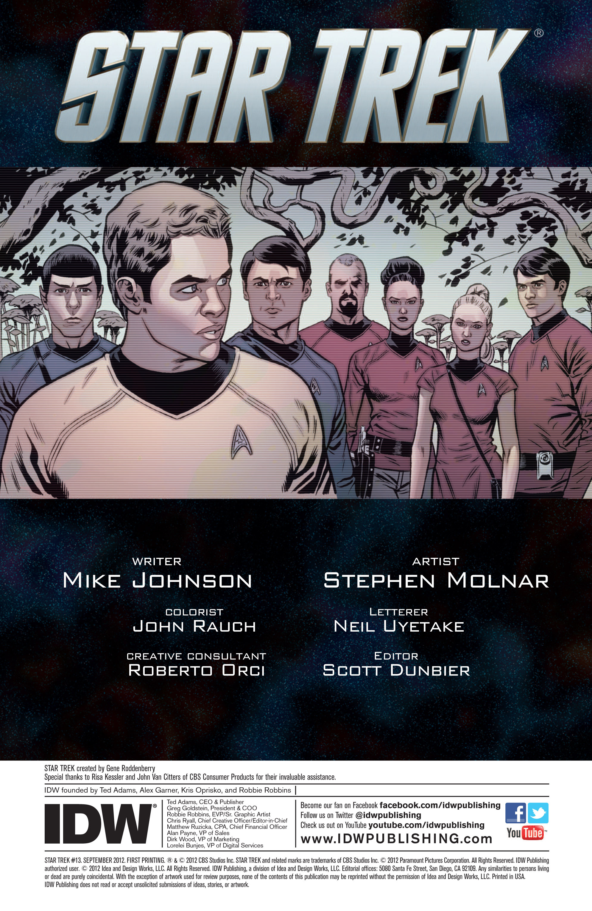 Read online Star Trek (2011) comic - Issue #13 - 2