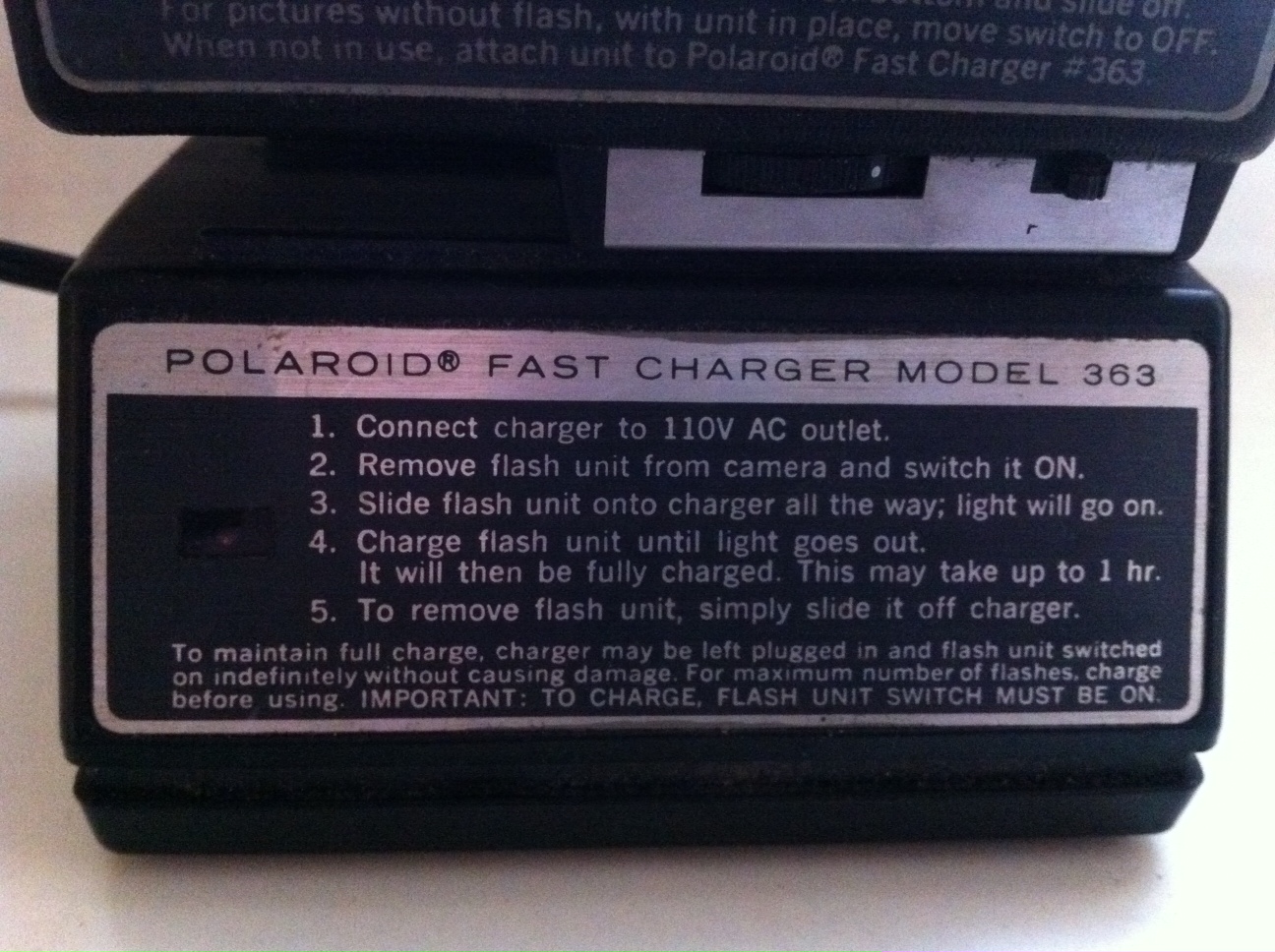 POLAroid Land Instant Picture Camera, Film Photography, Silver