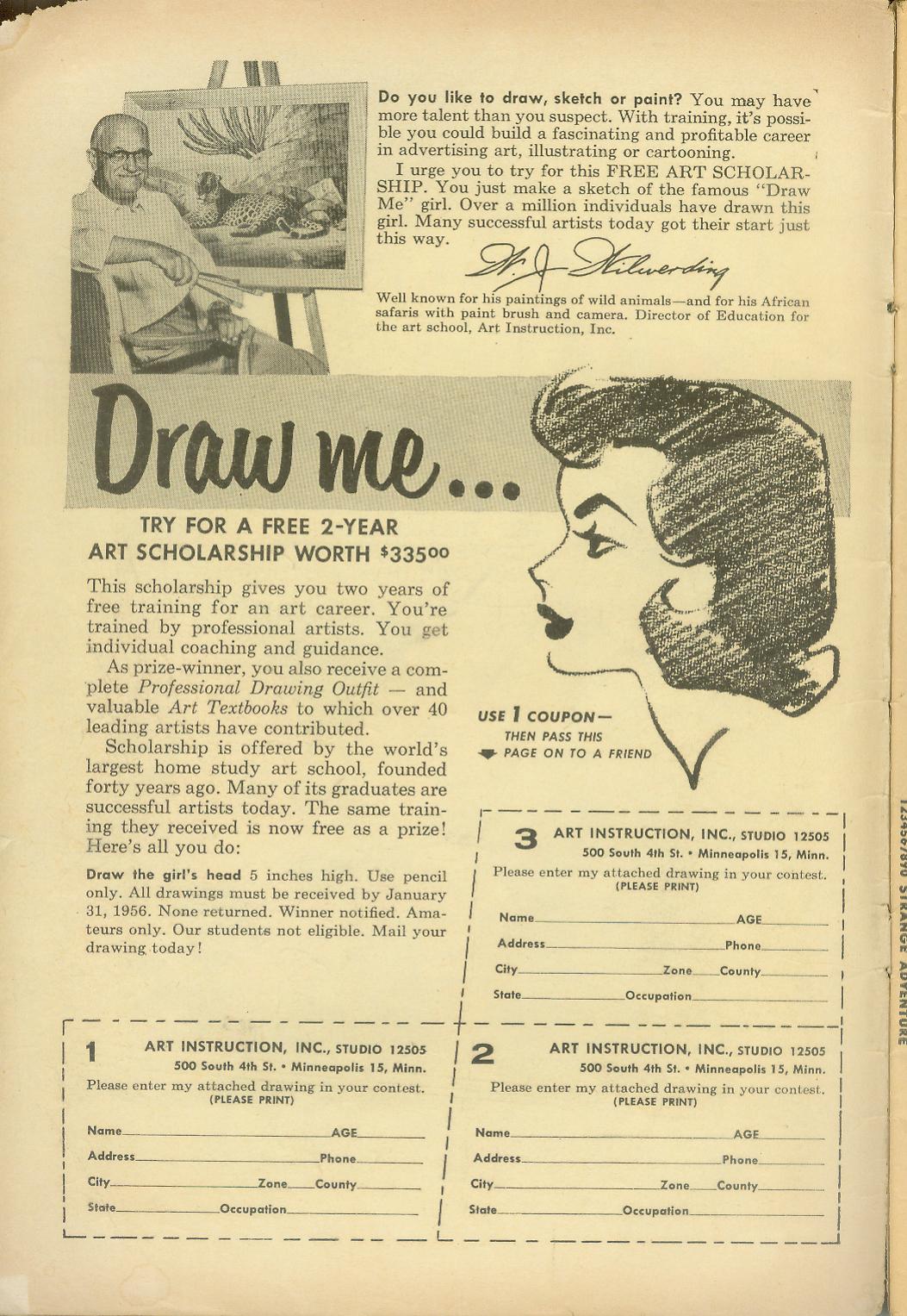 Read online Strange Adventures (1950) comic -  Issue #65 - 2