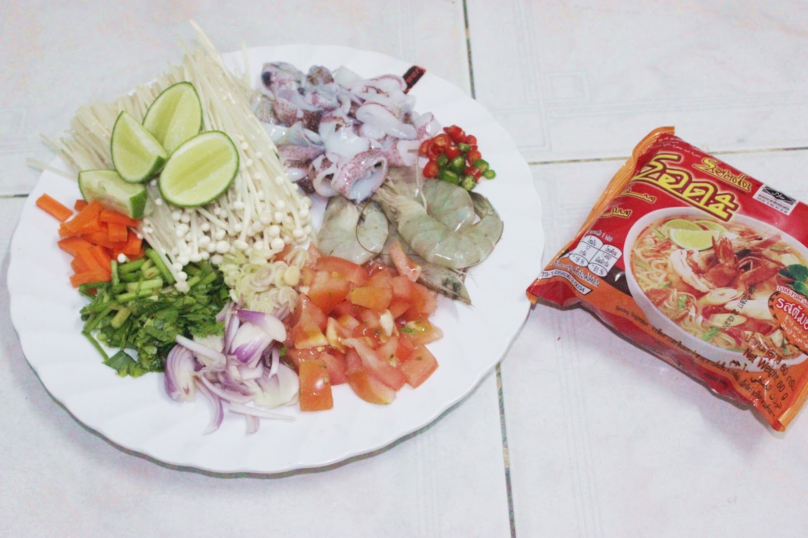 Resepi kerabu maggi thai azie kitchen