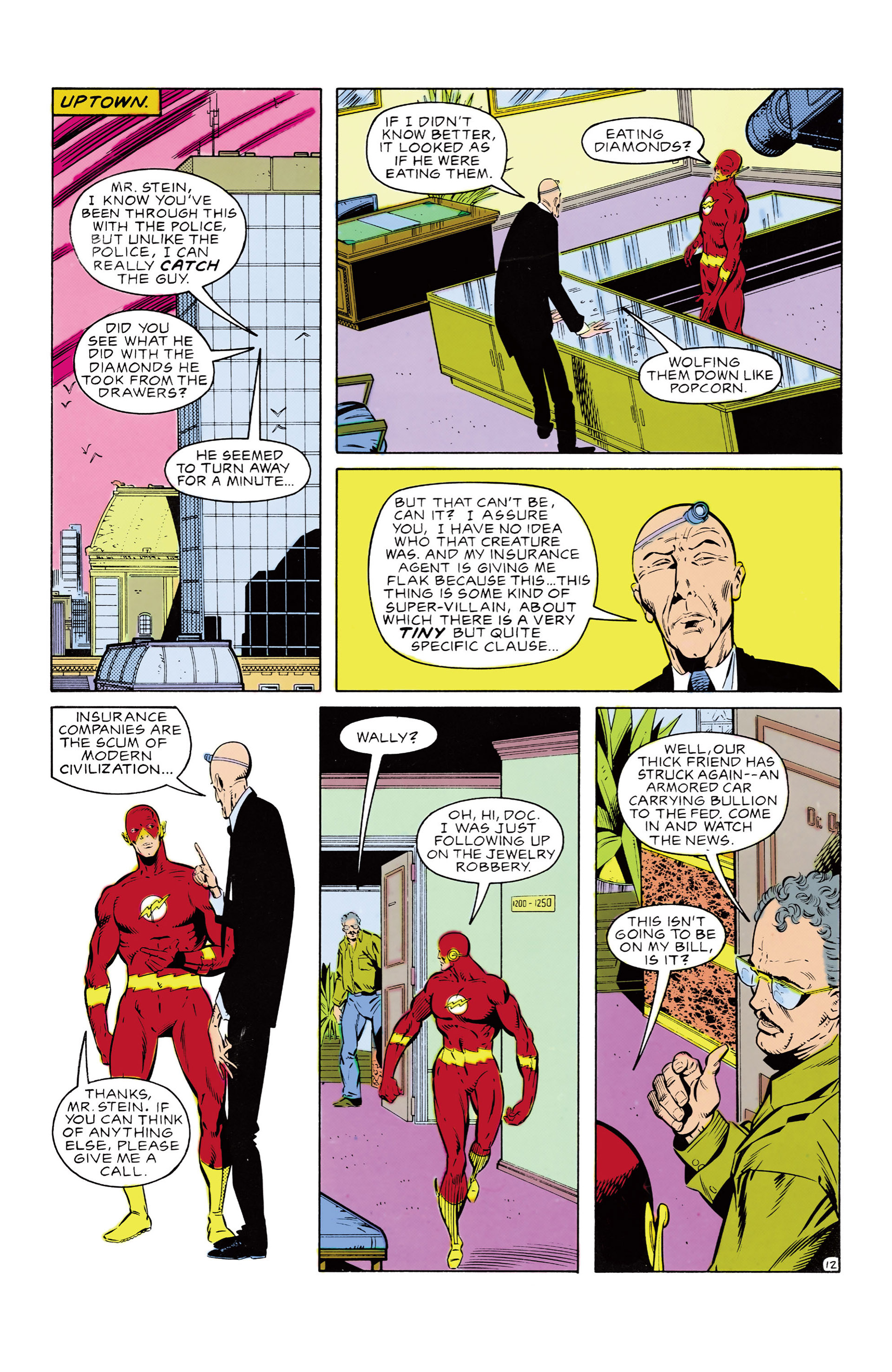 Read online The Flash (1987) comic -  Issue #9 - 13