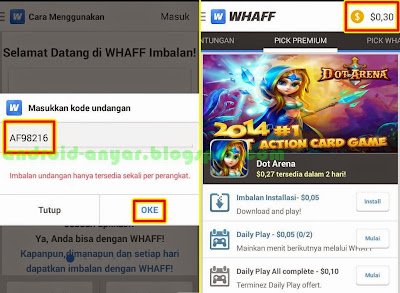 cara daftar whaff gratis diamond cov