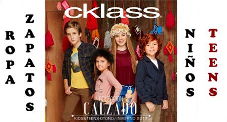 Catalogo Cklass Niños 2017 Ropa y Zapatos Catalogo Cklass Ropa y Zapatos para Niños y Teens 2017