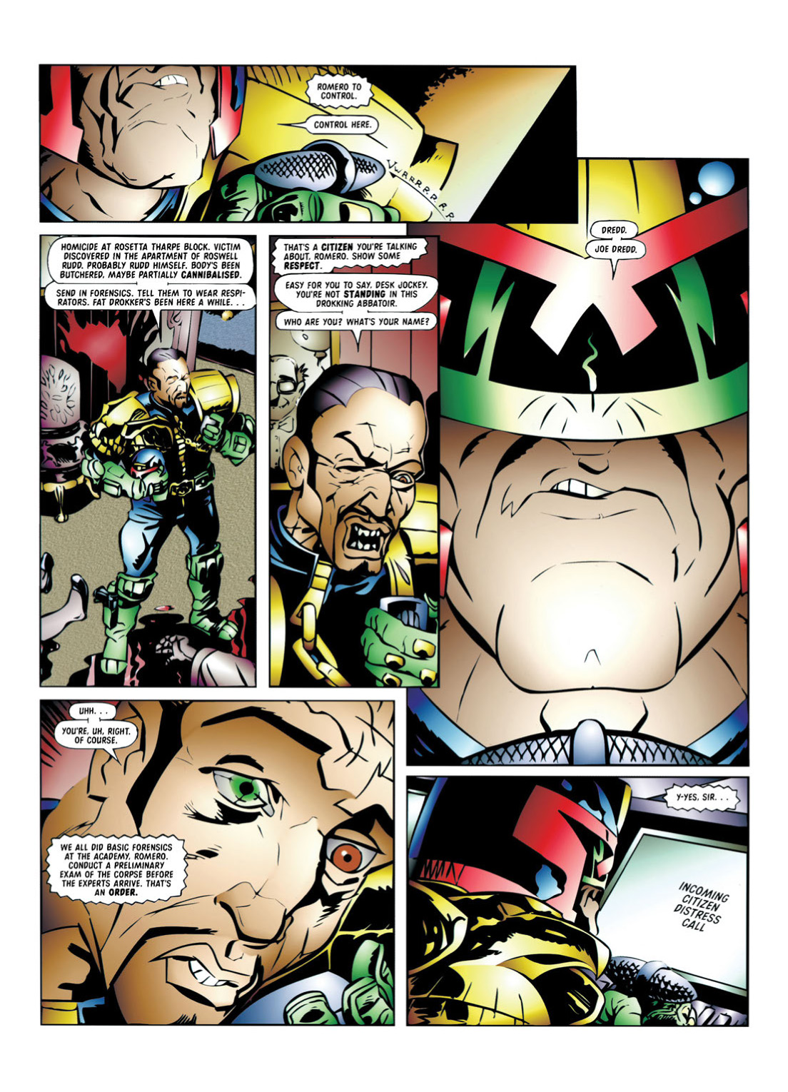 Read online Judge Dredd: The Complete Case Files comic -  Issue # TPB 25 - 312