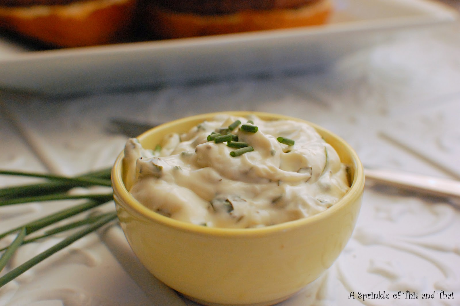 A Sprinkle of This and That Creamy Herbed Mayo