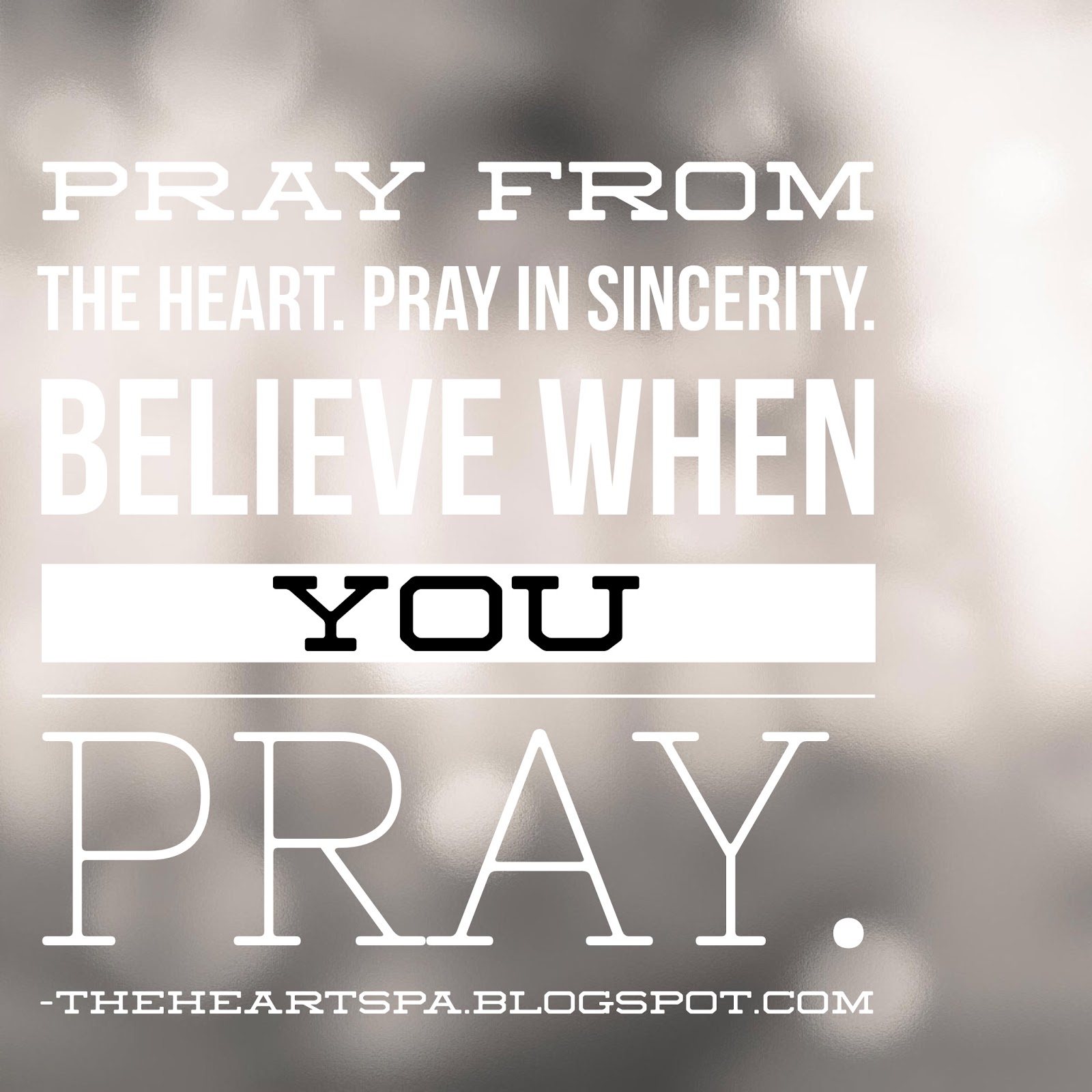 The Heart Spa: Prayer of Hope and Encouragement (Day 4- Hope Against Hope)