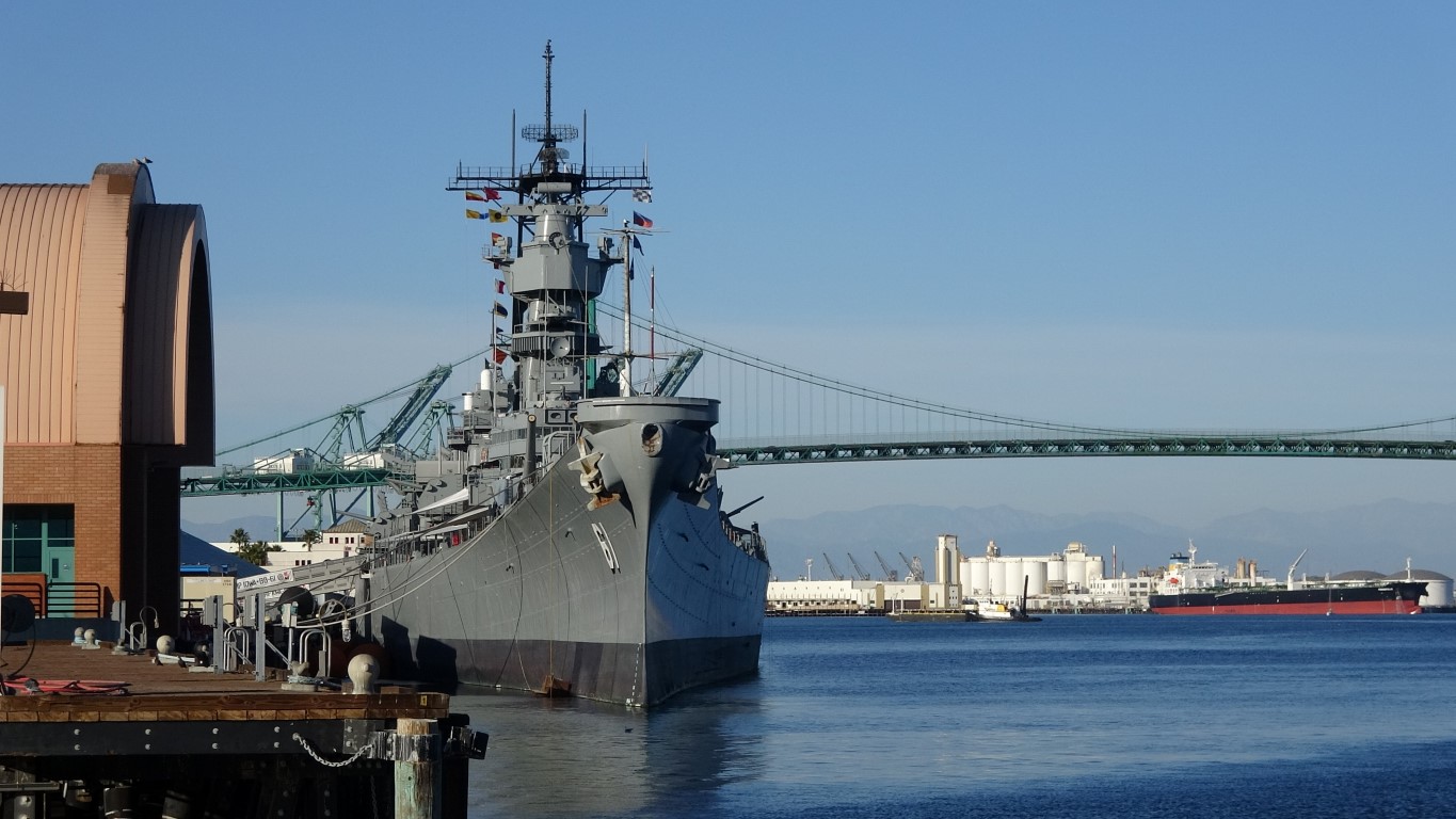 Battleship USS Iowa | San Pedro, CA ~ TRAVELFAMILYBOX