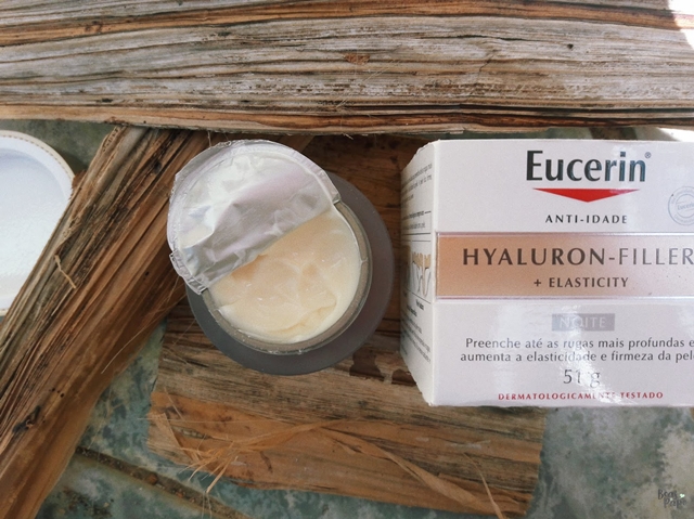 #EuTestei: Anti Idade Eucerin Hyaluron Filler Elasticity Noite