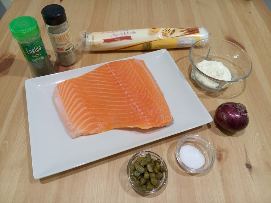 Ingredientes-para-hacer-hojaldre-de-salmon