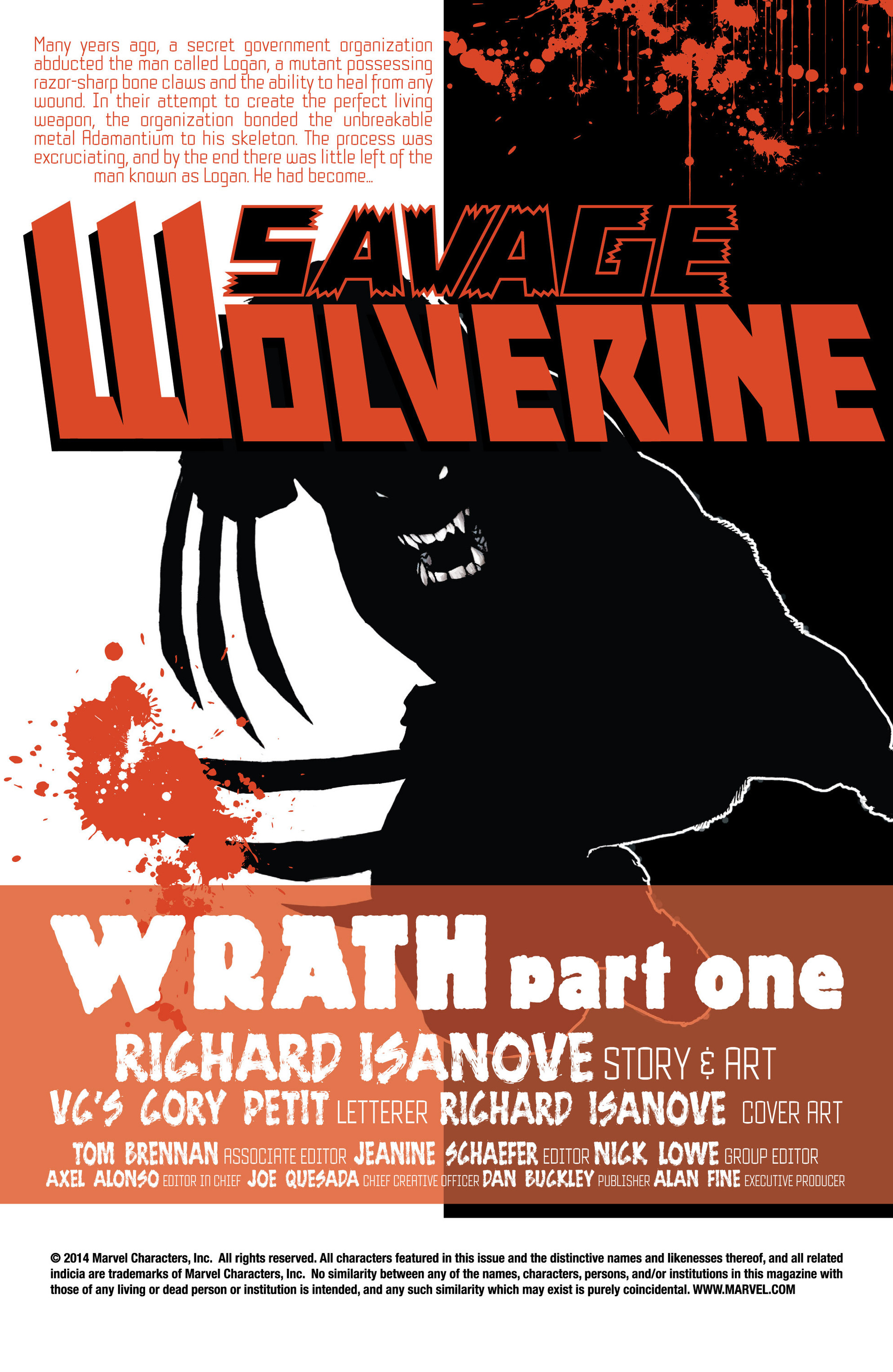 Read online Savage Wolverine comic -  Issue #14 - 2