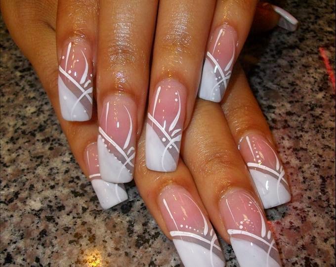 White Nail Art Designs | Fashion's Feel | Tips and Body Care