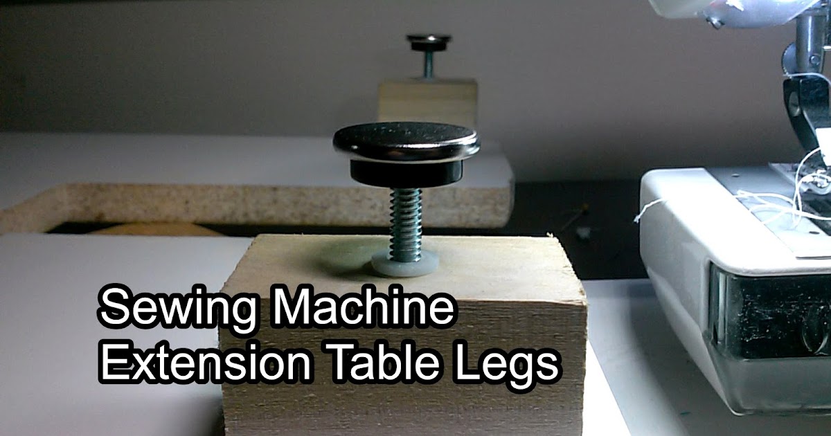 Christopher Nejman Sewing Machine Extension Table Legs Christopher