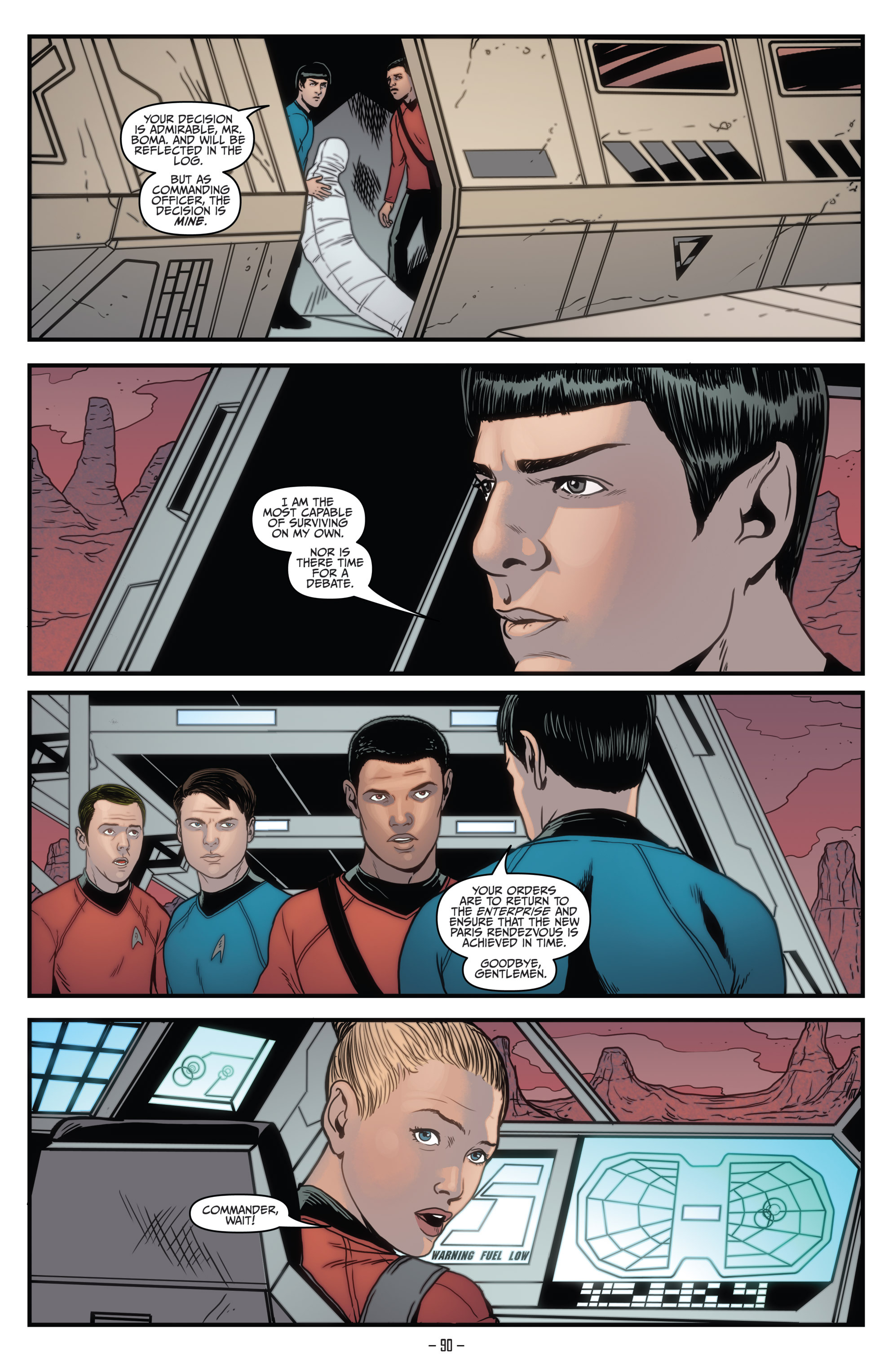 Read online Star Trek (2011) comic -  Issue # _TPB 1 - 90