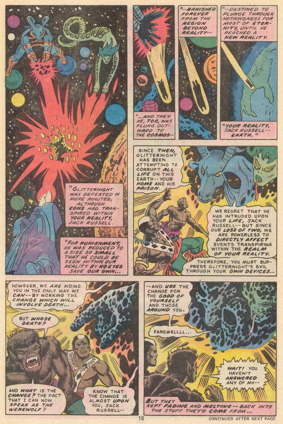 Read online Werewolf by Night (1972) comic -  Issue #40 - 13