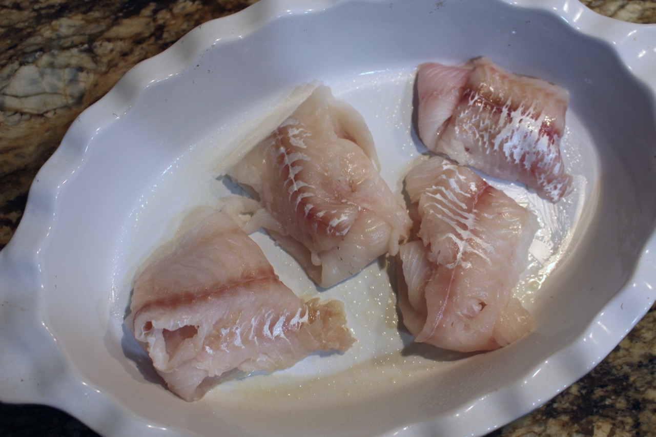 Haddock with Mushroom Bisque Sauce