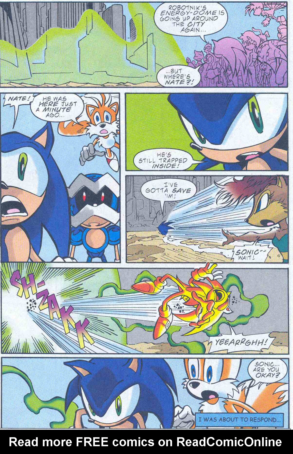 Read online Sonic The Hedgehog comic -  Issue #101 - 2