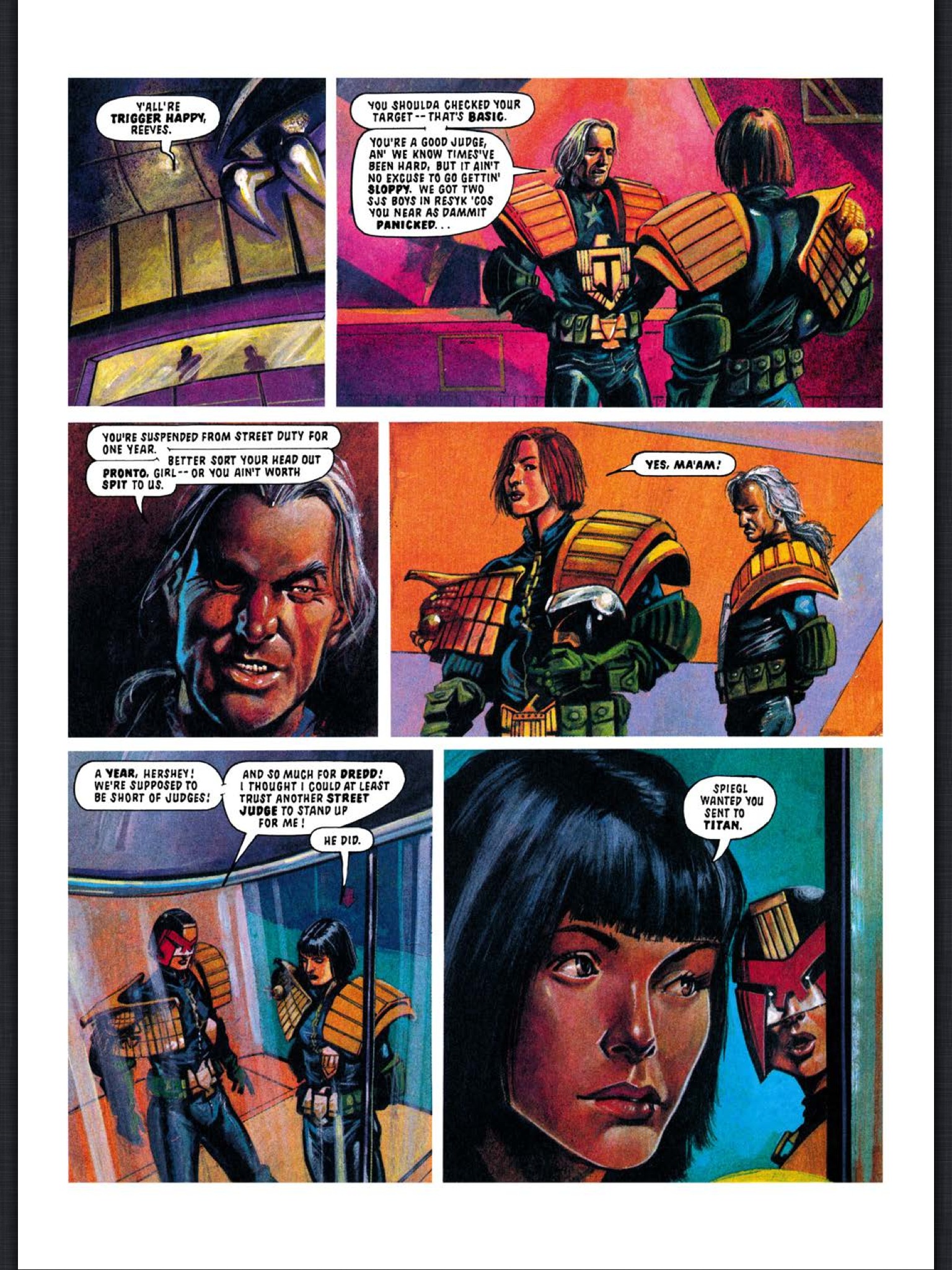 Read online Judge Dredd: The Complete Case Files comic -  Issue # TPB 18 - 144