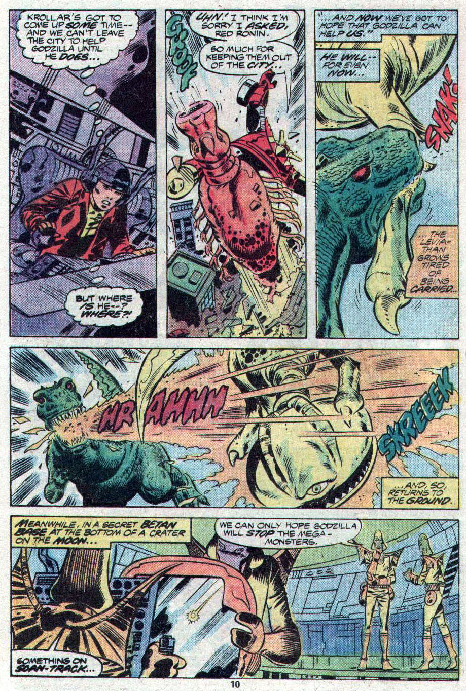 Read online Godzilla (1977) comic -  Issue #13 - 8