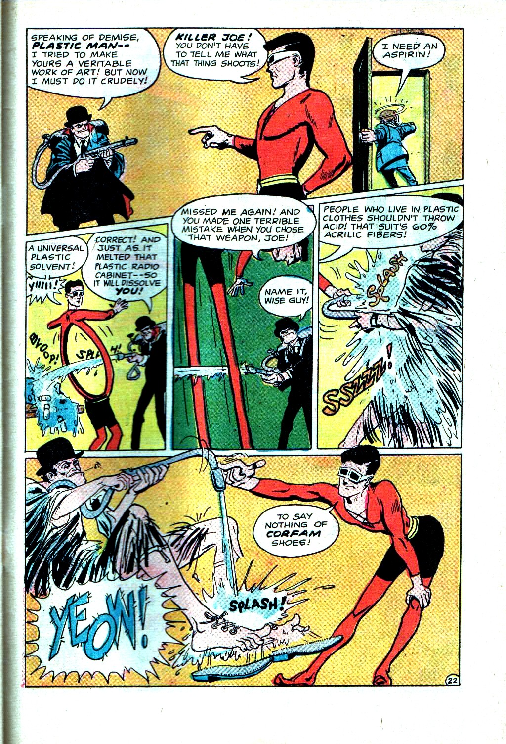 Read online Plastic Man (1966) comic -  Issue #9 - 31