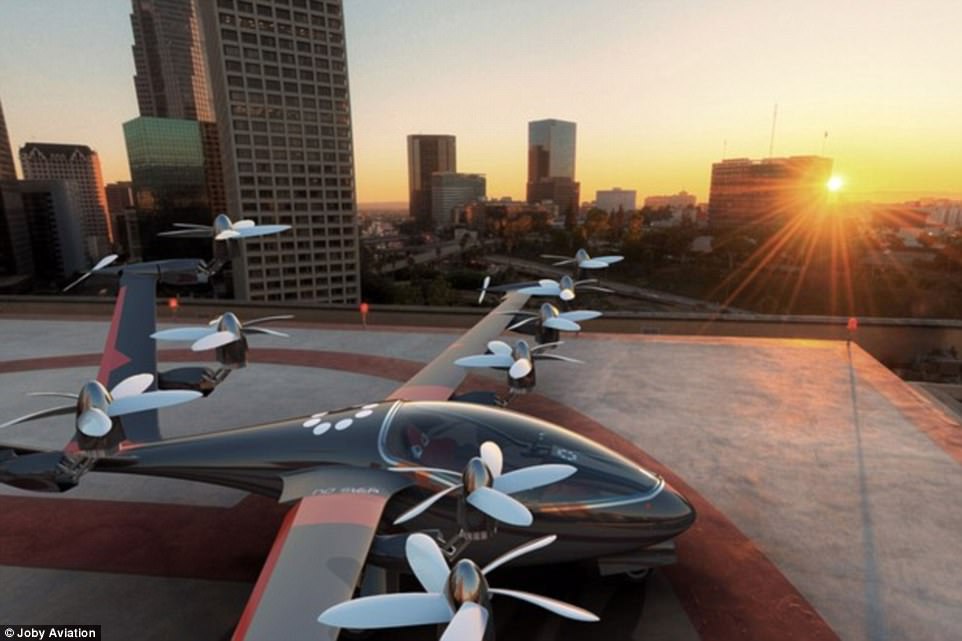 Este é o táxi voador do futuro? O "Megadrone" elétrico que pode se transformar em um avião no meio do ar .