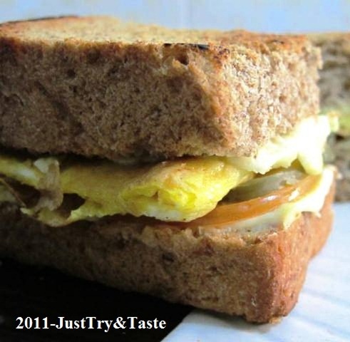 Sandwich Telur Dadar