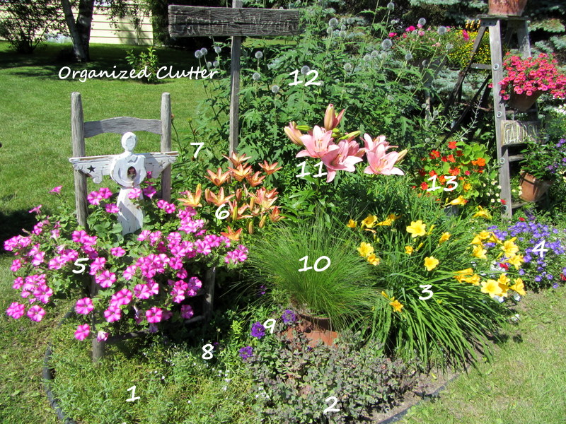 Anatomy of a Cottage Garden Organized Clutter