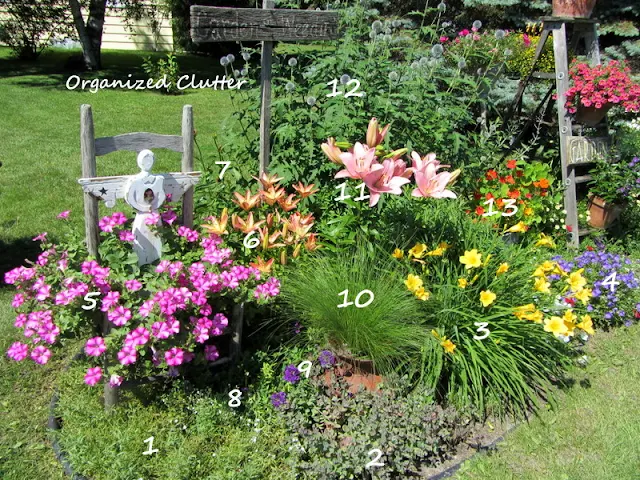 Anatomy of a Cottage Garden - Organized Clutter