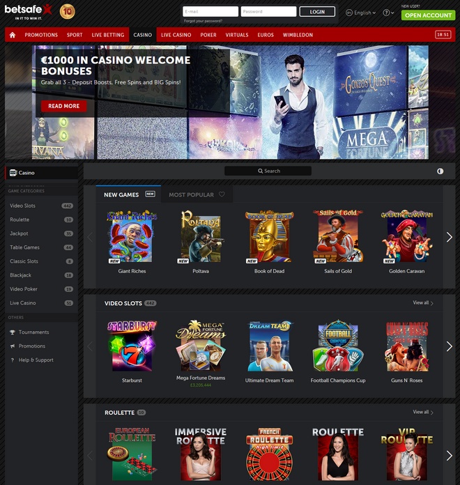 Betsafe Screenshot Betsafe Screen