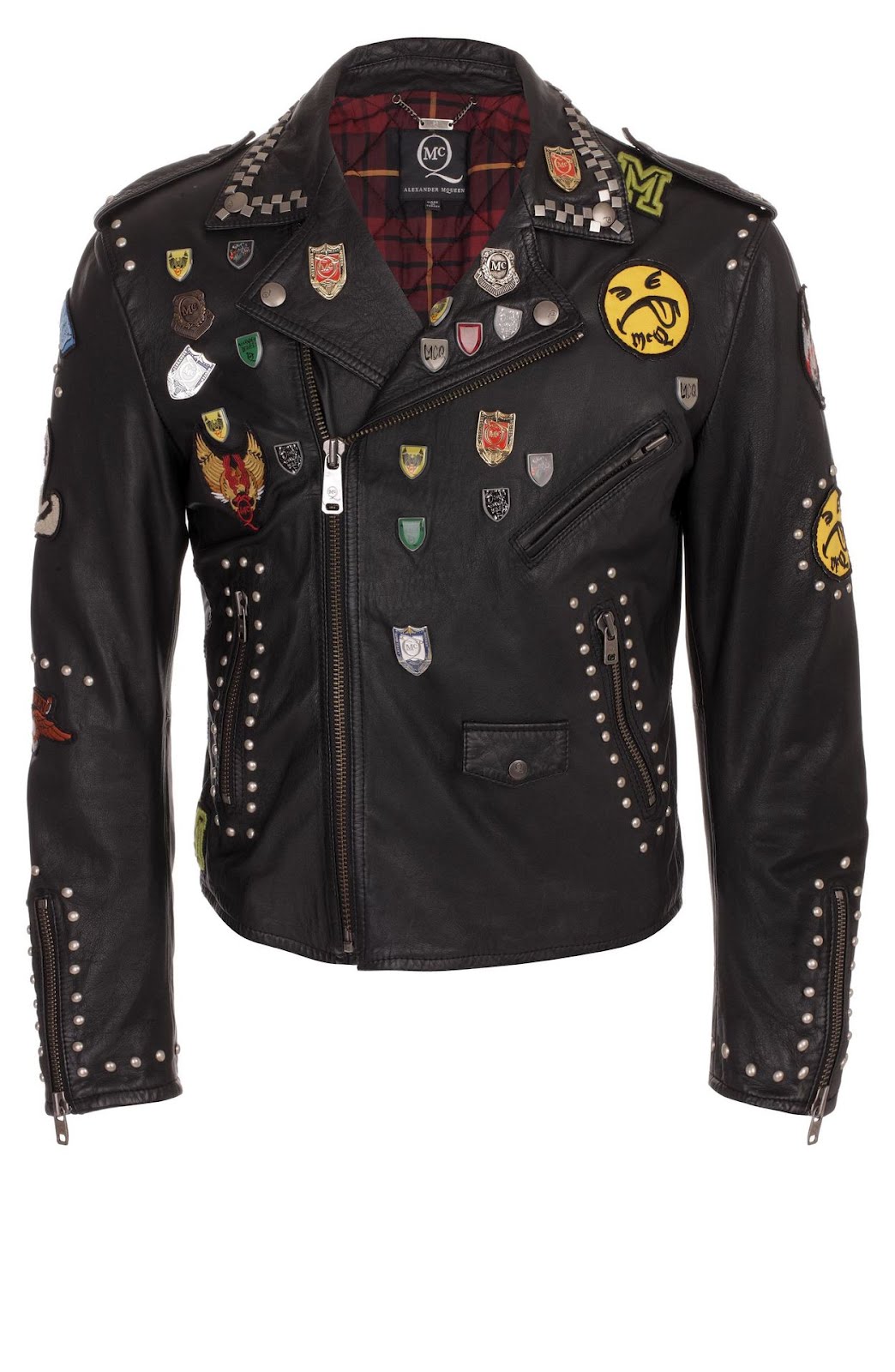 Mookie's World: McQ Leather Punk Biker Jacket