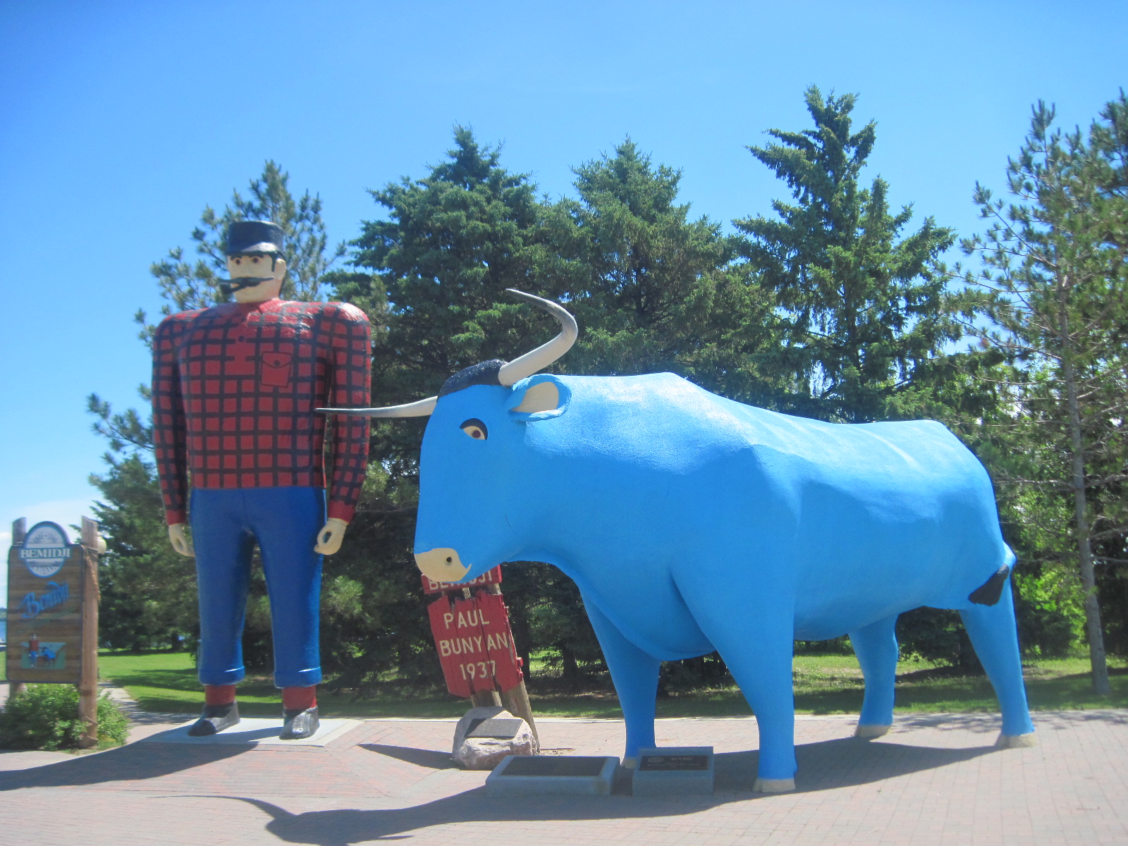 The Schramm Journey Paul Bunyan in Northern Minnesota