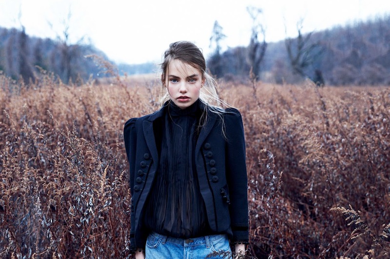 modern romance: rosie tapner and kristine froseth by lachlan bailey for ...