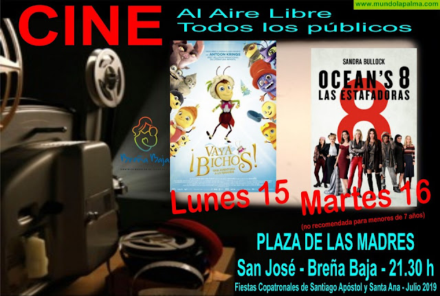 SANTA ANA 2019: Cine al Aire Libre