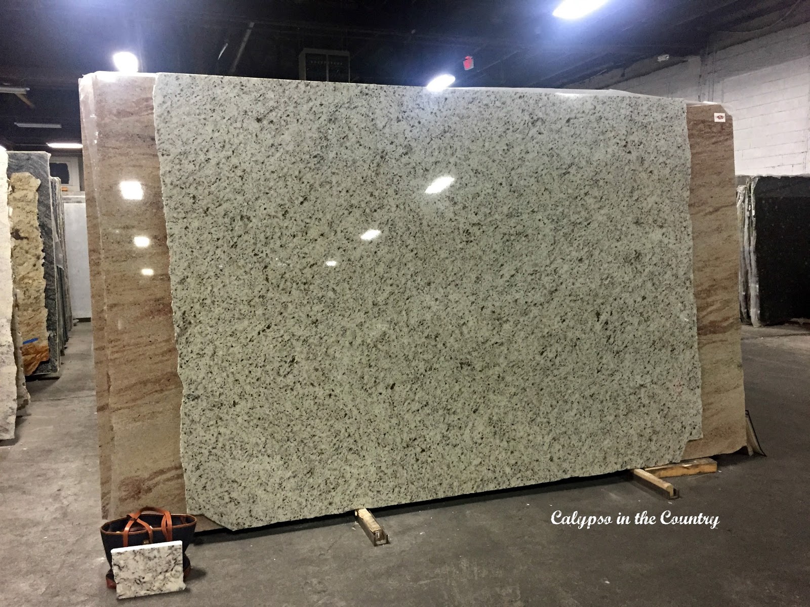 Giallo Ornamental slab