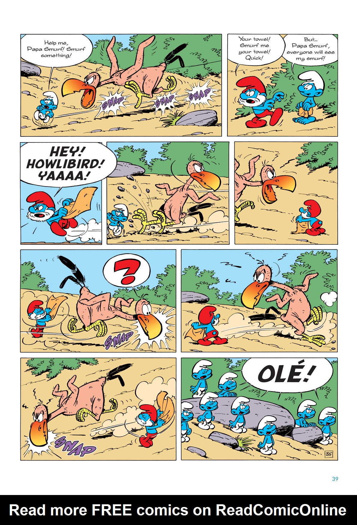 Read online The Smurfs comic -  Issue #6 - 39