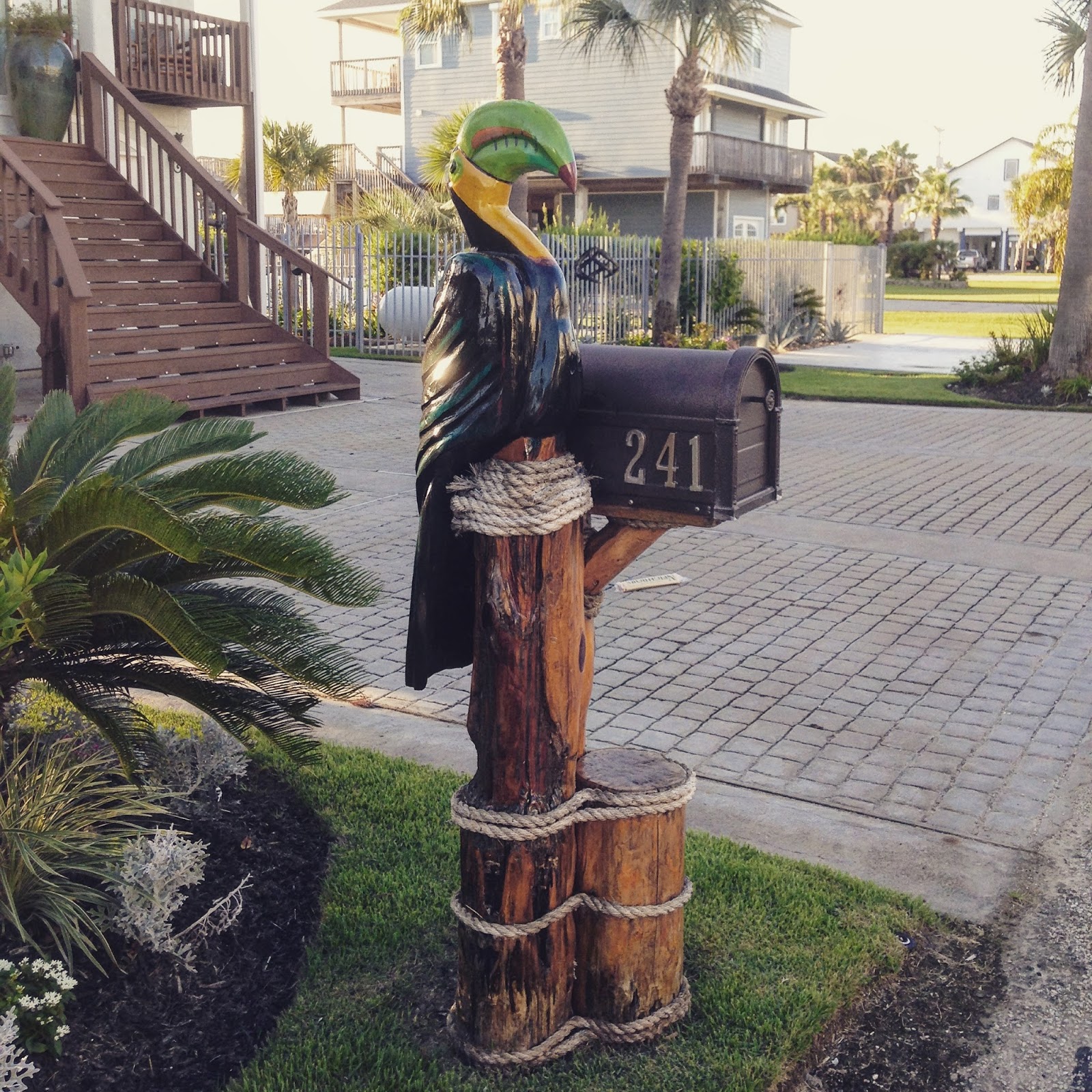 Whimsical Mailboxes of Tiki Island, Texas