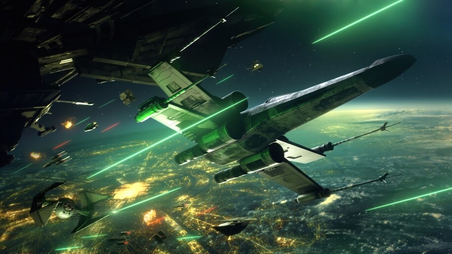 Star Wars Squadrons, X-wing, TIE Fighter, 4K, #5.2159