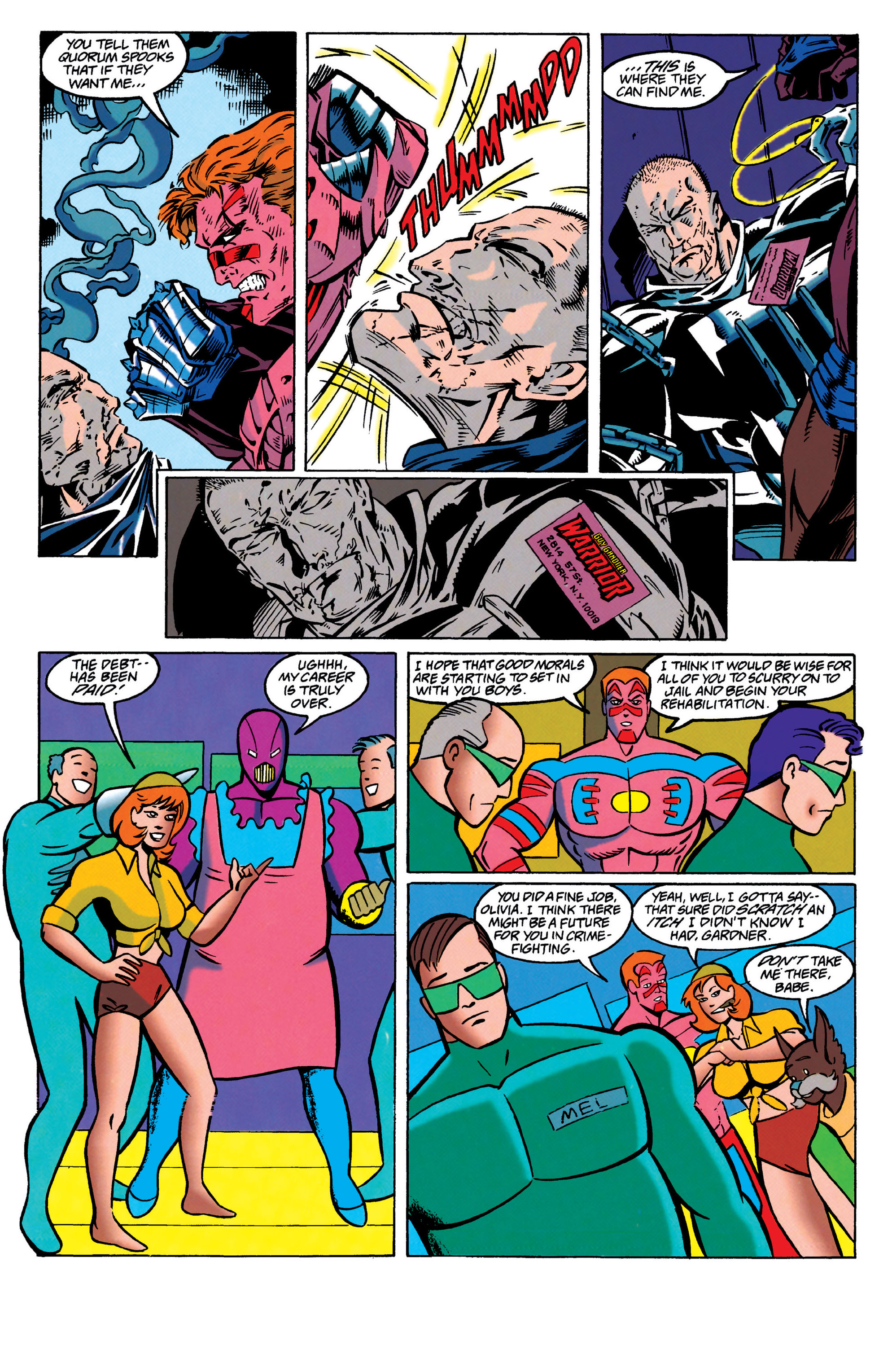 Read online Guy Gardner: Warrior comic -  Issue #41 - 17