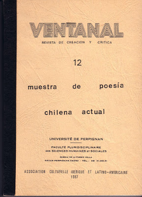 Université de Perpignan, France, 1987. (Poema de Patricio SANCHEZ,  Los trenes de Antilhue, p.90)