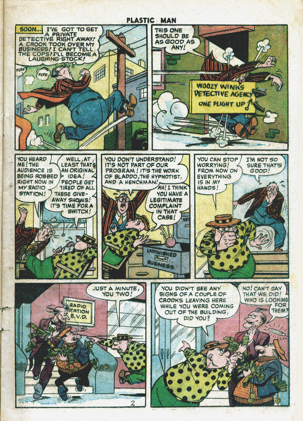 Read online Plastic Man (1943) comic -  Issue #49 - 15