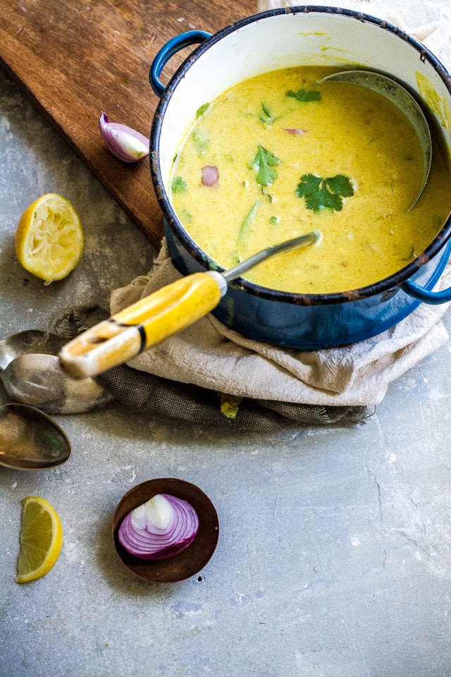 Kadhi Spiced Hot Yogurt Soup Journey Kitchen