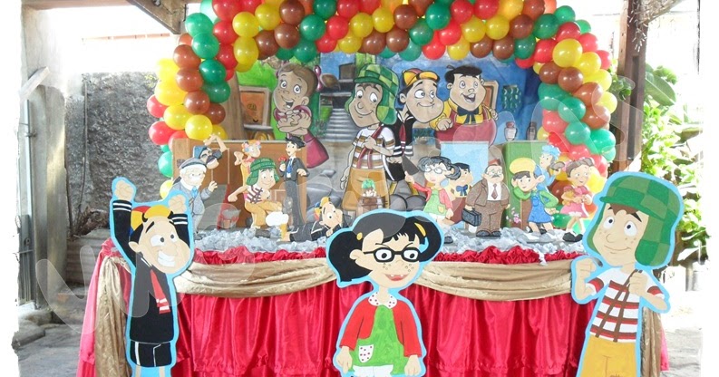 FESTAS Decoração para festas Infantis TEMA CHAVES E SUA TURMA FESTAS Decoração para festas Infantis TEMA CHAVES E SUA TURMA