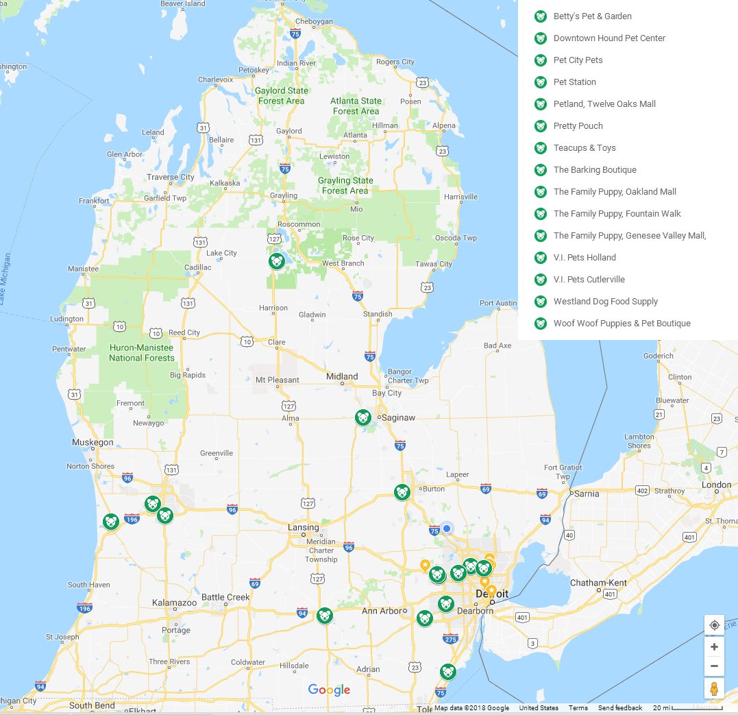 Puppy Mill Awareness Southeast Michigan Michigan Only Has 15 Puppy Selling Stores Left