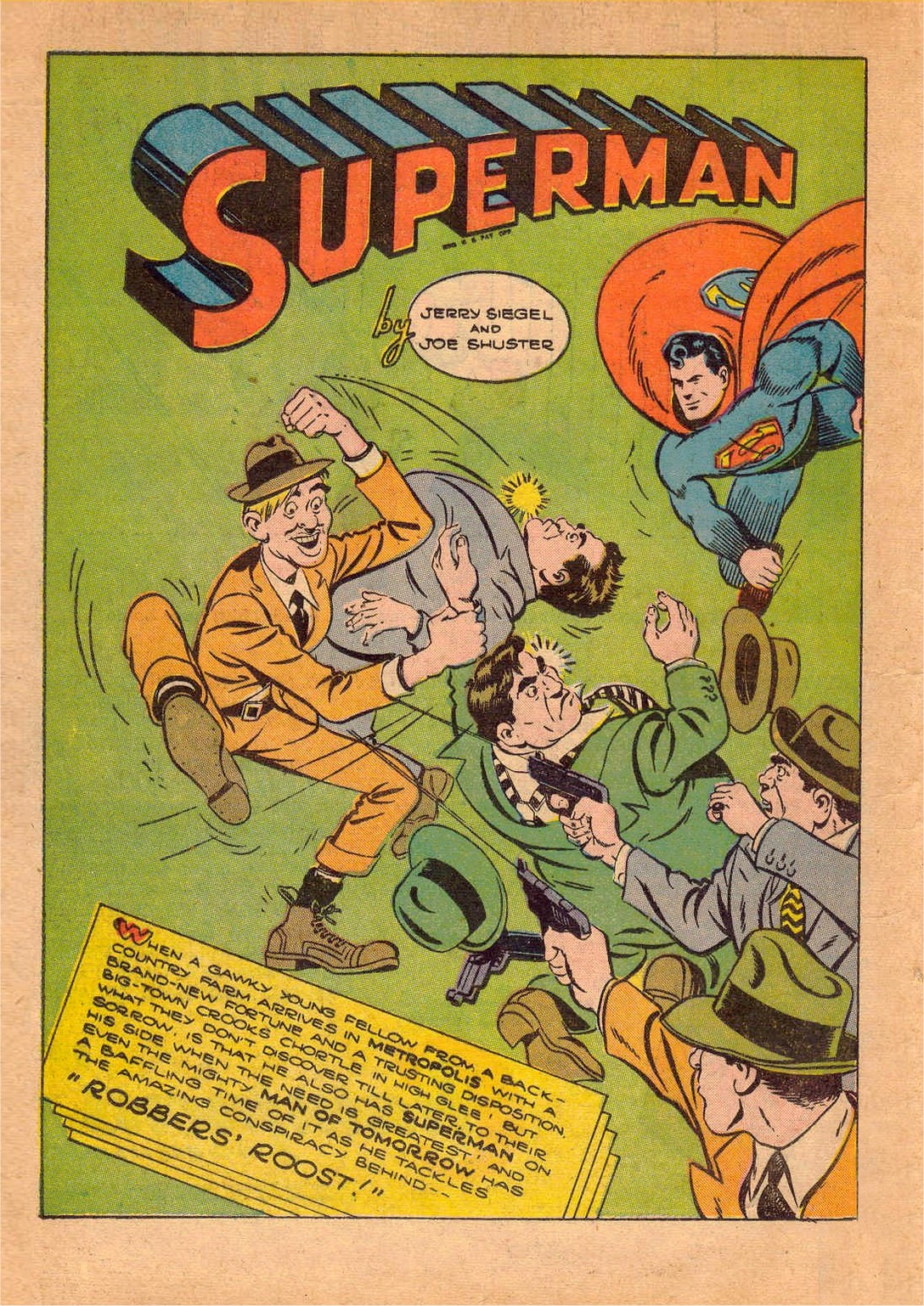 Read online Superman (1939) comic -  Issue #27 - 29