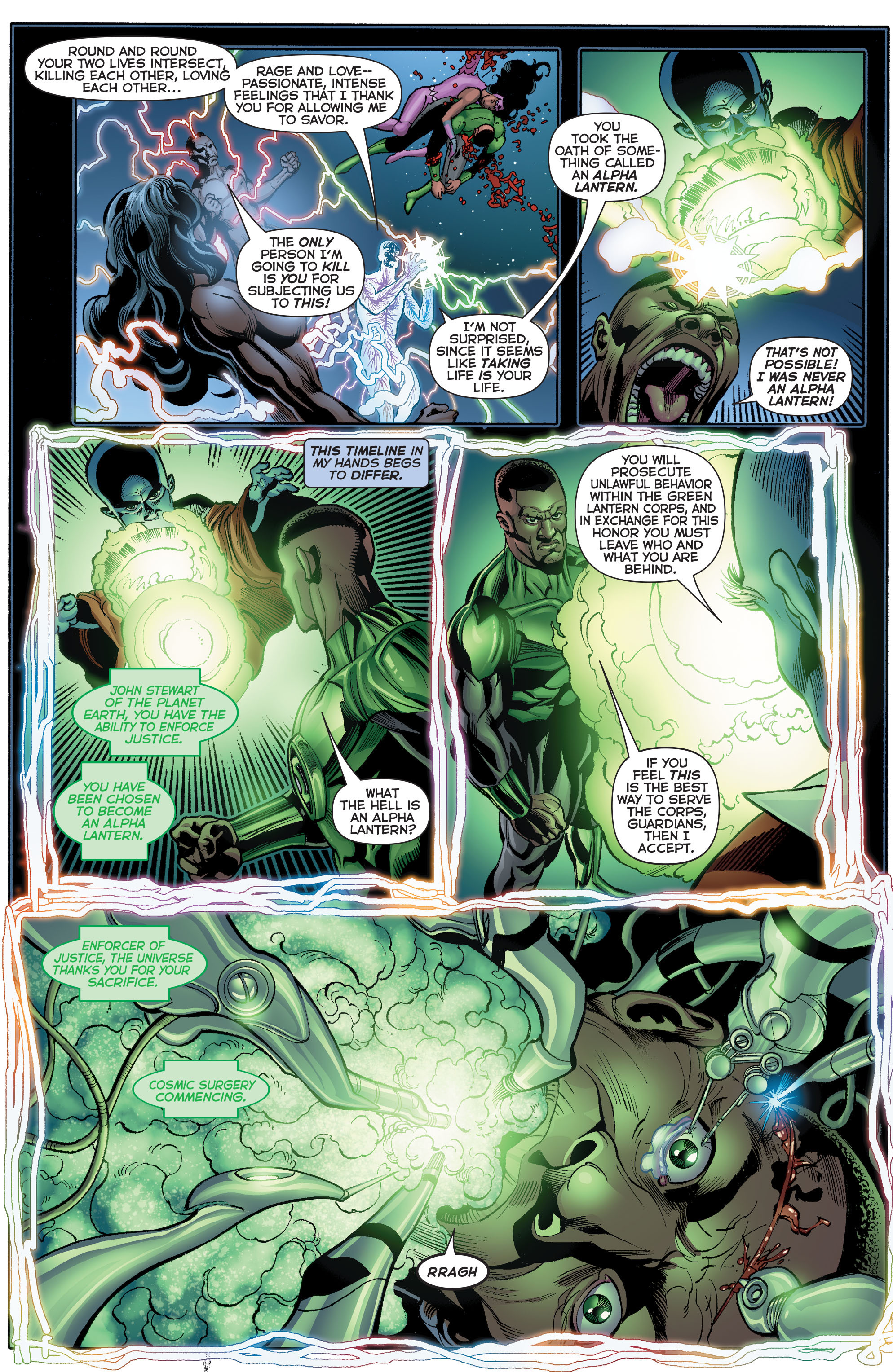 Read online Green Lantern: The Wrath of the First Lantern comic -  Issue # TPB - 118