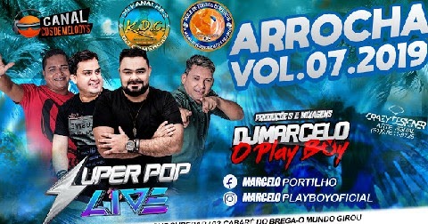 CD ARROCHA VOL. 09 2019 LENDARIO RUBI SAUDADE DJ MARCELO PLAY BOY