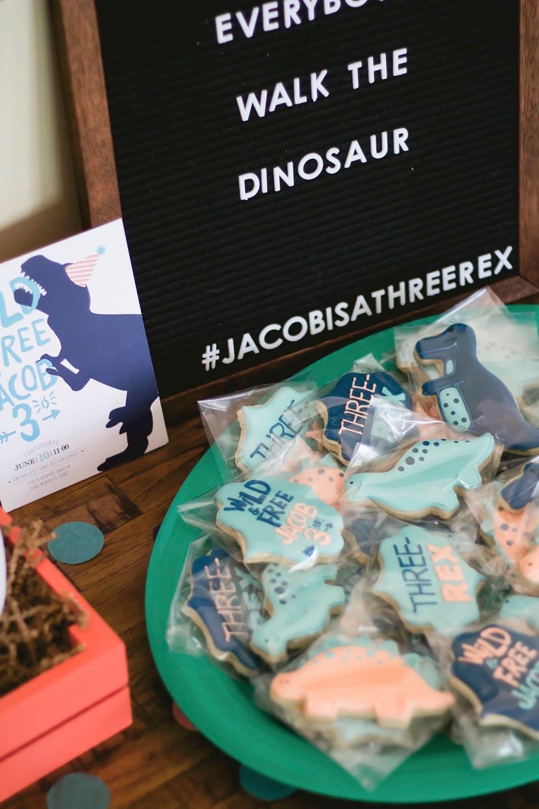 Jacob is a ThreeRex {Dinosaur Birthday Party} Tuesdays Jacob is a ThreeRex {Dinosaur Birthday Party} Tuesdays