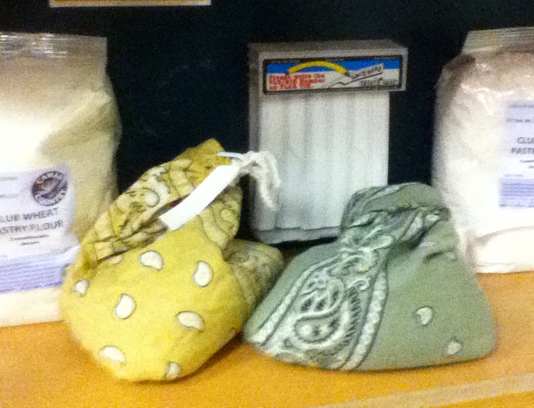 CynthiaParkhill Handmade pouches work great for bulk dry goods