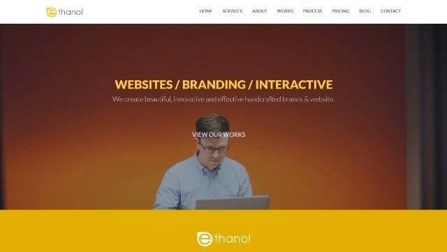 Ethanol Portfolio Template